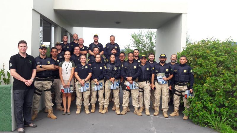 Policiais rodoviários se encontraram com representantes do ICMBio para planejar ações conjuntas